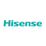 Logotipo de Hisense. Matas Ramis es distribuidor de los materiales