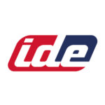 Logotipo de IDE. Matas Ramis es distribuidor de los materiales
