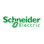 Logotipo de Scneider electric. Matas Ramis es distribuidor de los materiales