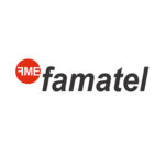 Logotipo de Famatel. Matas Ramis es distribuidor de los materiales