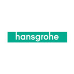 Logotipo de Hansgrohe. Matas Ramis es distribuidor de los materiales